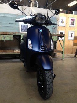 Vespa Sprint Opaco Frozen Blu Scuro