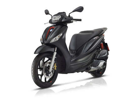 Piaggio Medley 125 S Nero Opaco Matzwart