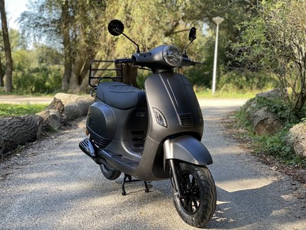 Santini Capri Digital scooter Matzwart Metallic MY2021