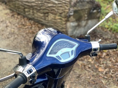 Vespa Primavera Blue Energia scooter E5 I-GET Nieuwe Editie