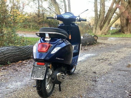 Vespa Primavera Blue Energia scooter E5 I-GET Nieuwe Editie