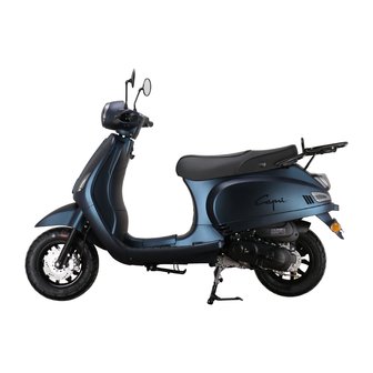 Santini Capri Digital scooter Opaco Blu Scuro matblauw links