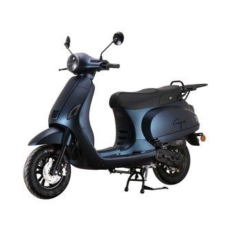 Santini Capri Digital scooter Opaco Blu Scuro matblauw linksvoor