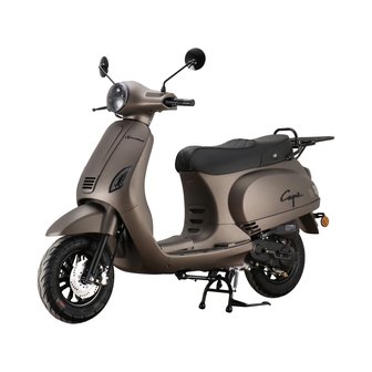 Santini Capri Digital scooter Opaco Cioccolato matbrons metallic linksvoor