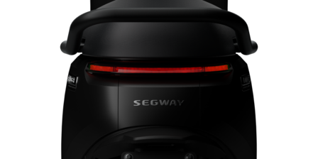 Segway E110SE Elektrische scooter matzwart jet black matt achterlicht LED