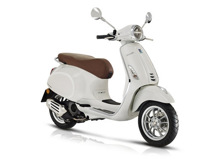 Vespa Primavera scooter Montebianco Wit E5 I-GET
