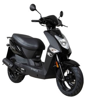 Kymco Agility FR Zwart Lang Zadel E5