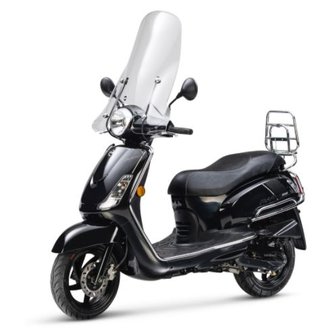 Sym Fiddle II E5 Premium scooter Black OP\u003dOP - Scooterspot 1000m2  scooterwinkel in Amsterdam
