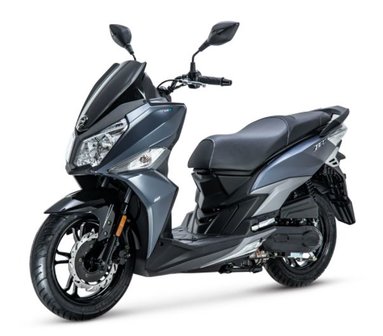 Sym Jet14 E5 scooter Satin Submarine Blue matblauw