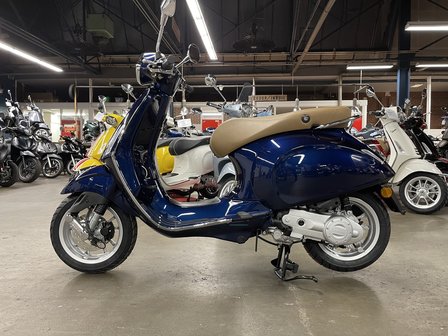 Vespa Primavera Blue Energia scooter E5 I-GET Nieuwe Editie