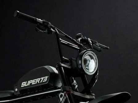 Super 73 S2 Galaxy Black e-bike stuur en koplamp