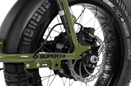 Super 73 S2 Flannel Green e-bike motor