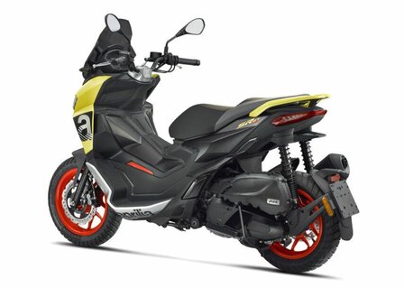 Aprilia SR GT 200 Sport Geel linksachter