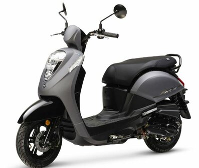 Sym Mio 50i Matt Grey Matt Black scooter