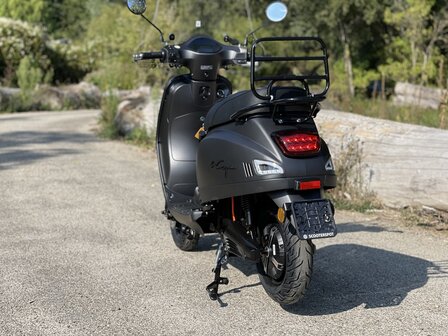 Santini e-Capri elektrische scooter matzwart l 2