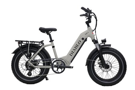 Diablo XR1 Fashion Grey Fatbike