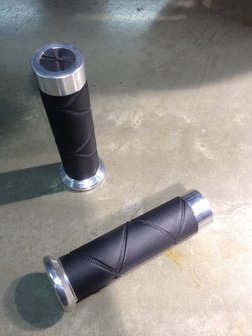 Vespa Grips LX/S Ruitlook Black