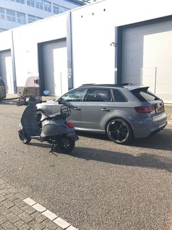 Custom Vespa Sprint Audi Nardo Grey16