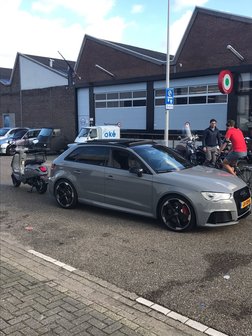 Custom Vespa Sprint Audi Nardo Grey19