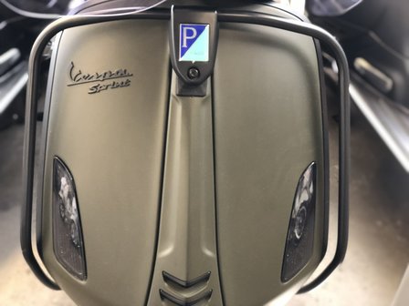 Voorvalbeugel Vespa Primavera/Sprint Mat Zwart