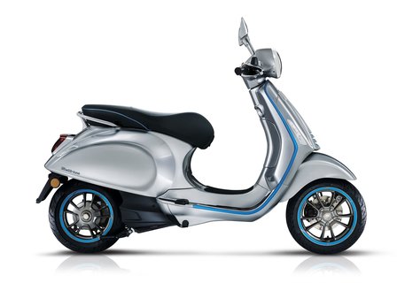 Vespa Elektrisch side