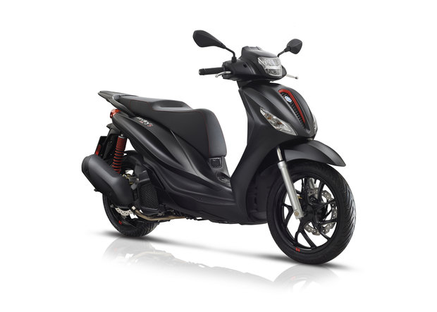 Piaggio Medley 125 S Nero Opaco Matzwart