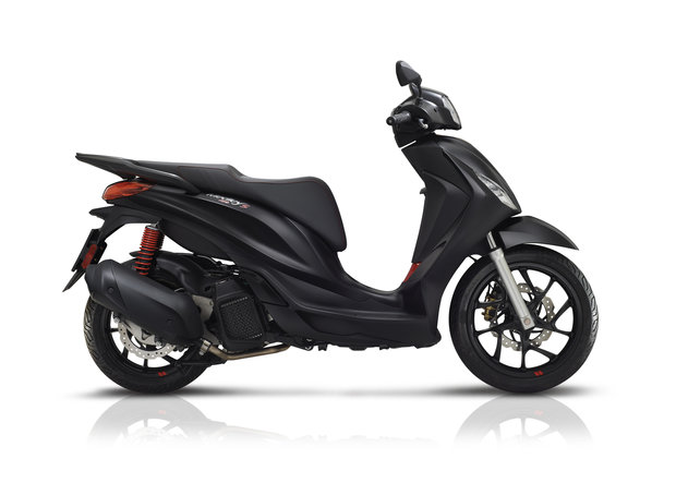 Piaggio Medley 125 S Nero Opaco Matzwart