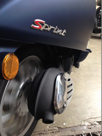 Vespa Sprint Opaco Blu Midnight