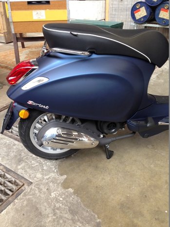 Vespa Sprint Opaco Blu Midnight