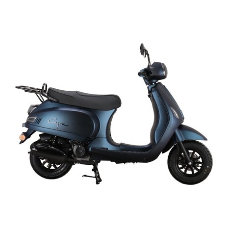 Santini Capri Digital scooter Opaco Blu Scuro matblauw rechts