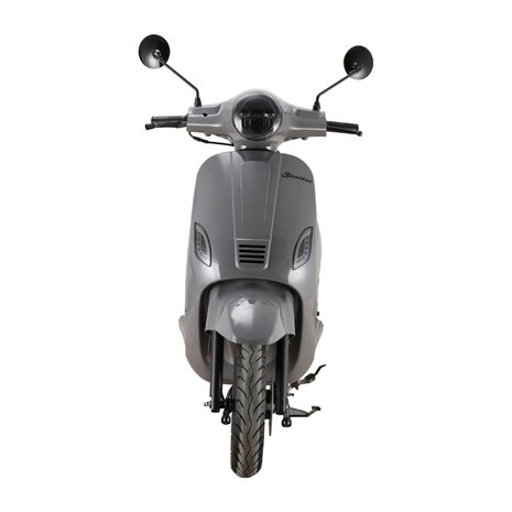 Santini Capri Digital scooter Nardo Grey grijs voorkant