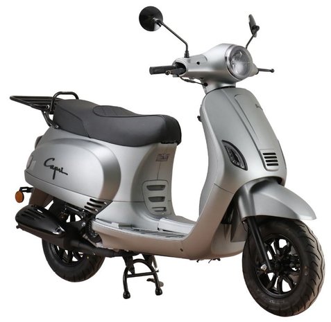 Santini Capri Digital scooter Matt Grey 2021 rechtsvoor
