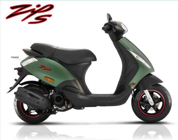 Piaggio Zip Matgroen E4