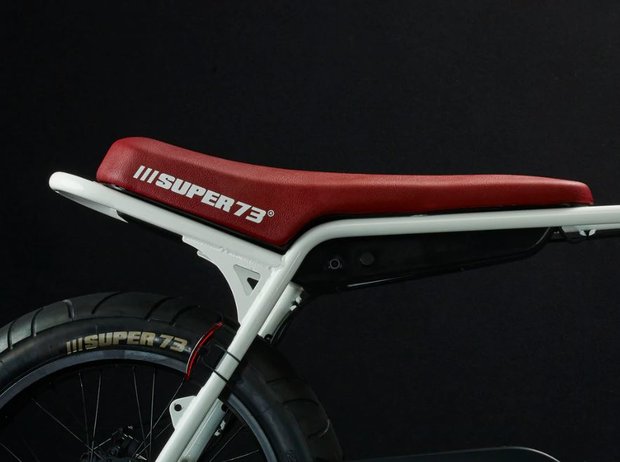 Super 73 ZG E-bike Wit zadel en accu