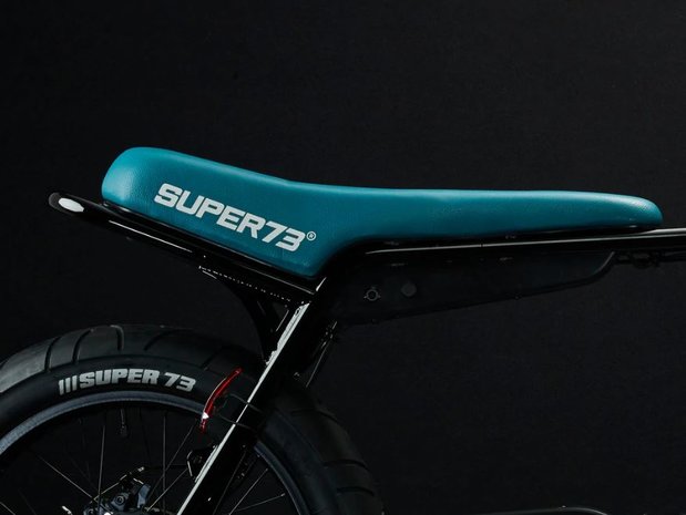 Super 73 ZG E-bike Zwart zadel en accu