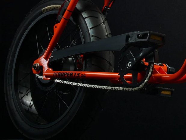 Super 73 ZG E-bike Oranje ketting