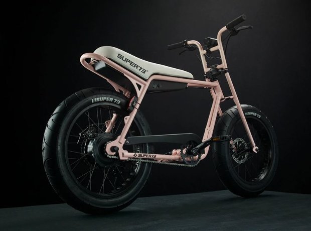 Super 73 ZG E-bike Roze rechtsachter