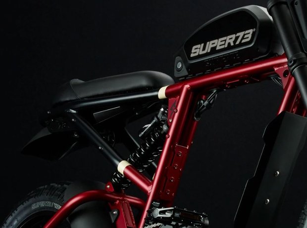 Super 73 RX Carmin Red e-bike frame