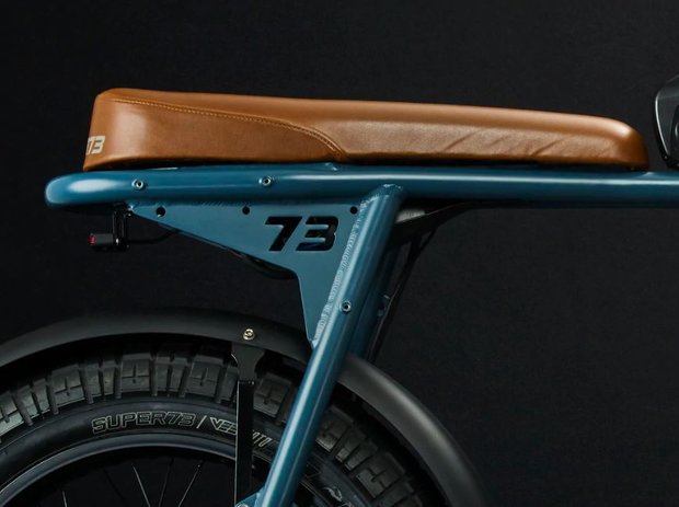 Super 73 S2 Hudson Blue e-bike zadel