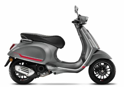 Vespa Sprint Grigio Travolgente Matgrijs scooter