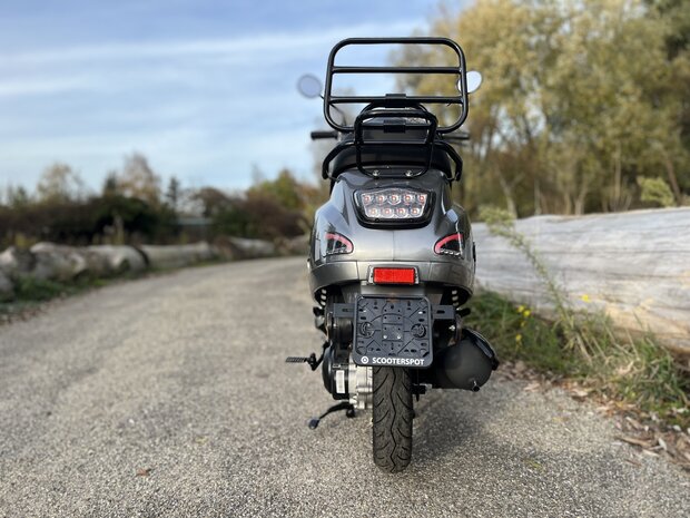 Santini Capri Digital Meteor Grey Scooter achter