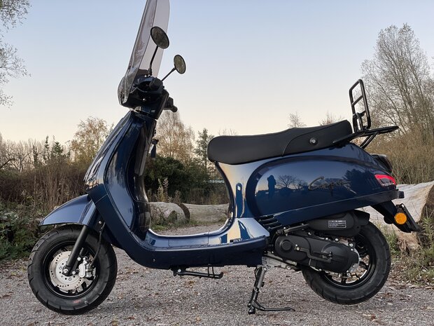 Santini Capri Digital EFI Scooter Blauw metallic E5