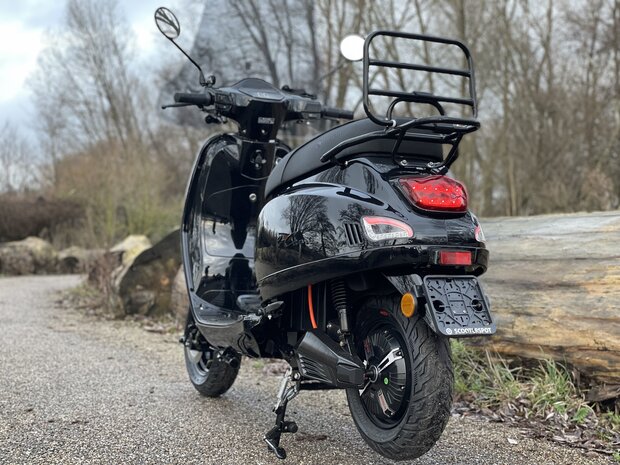 Santini e-Capri 4.0 Elektrische Scooter Glanszwart