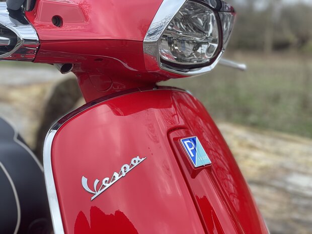 Vespa Sprint Rood Rosso Dragon E5 I-Get