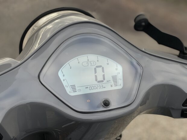 Santini Capri Digital EFI Scooter Nardo Grey E5