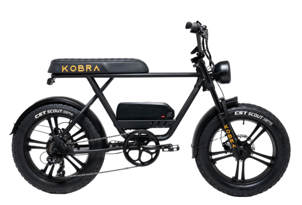 Kobra Bike V1 Zwart zijkant