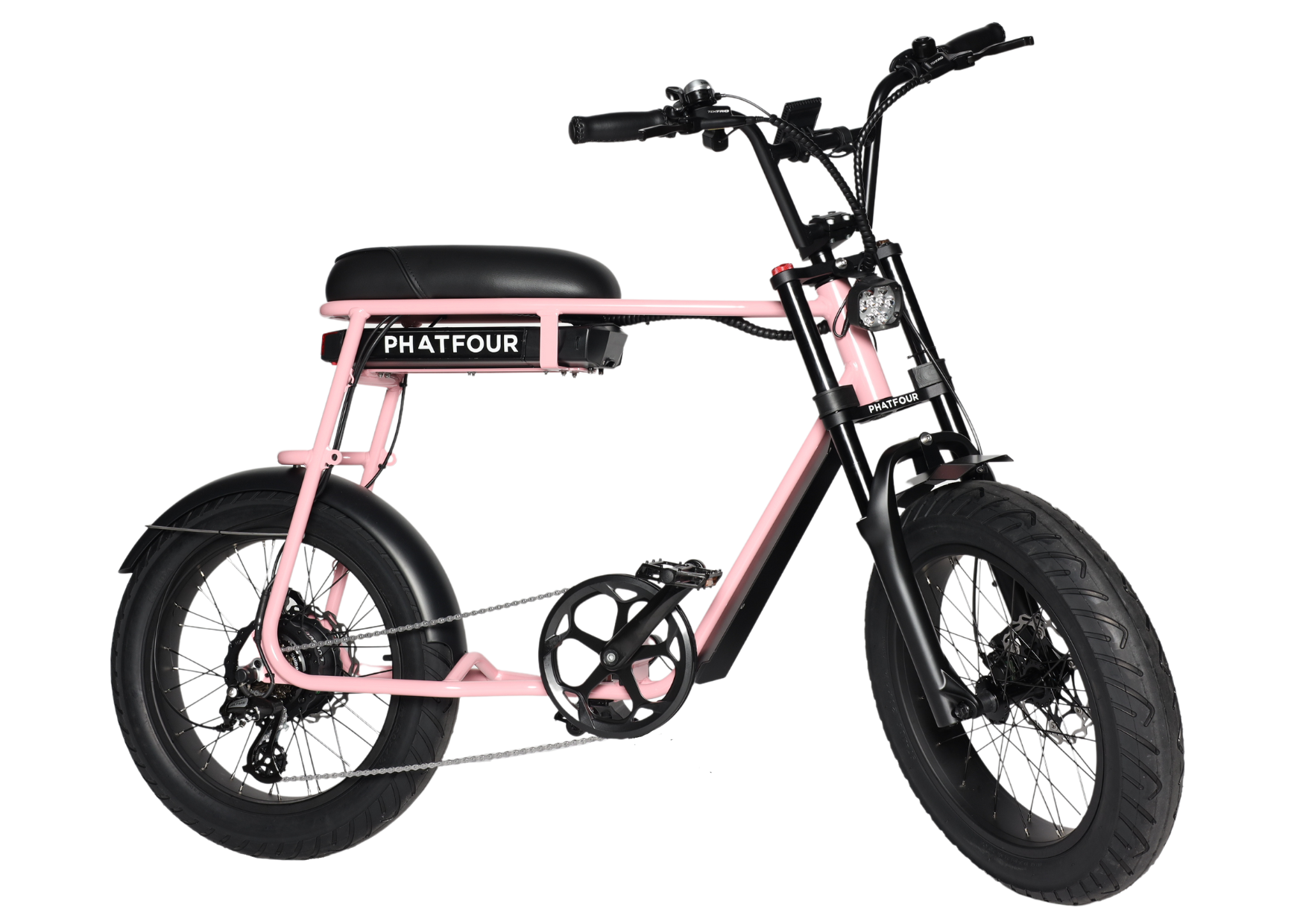Phatfour FLB/FLS + Roze Elektrische fiets Scooterspot 1000m2 in