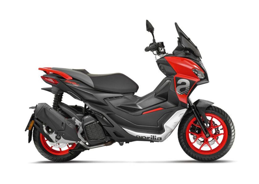 aprilia sr gt 200 sport rood