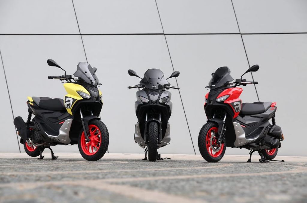 aprilia sr gt 125 sport kleuren