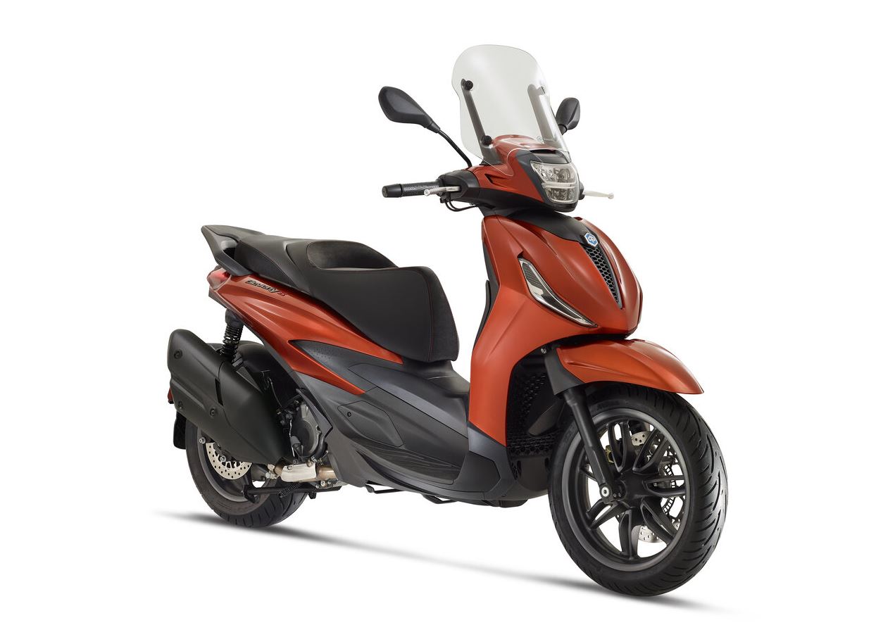 Piaggio Beverly Arancio sunset